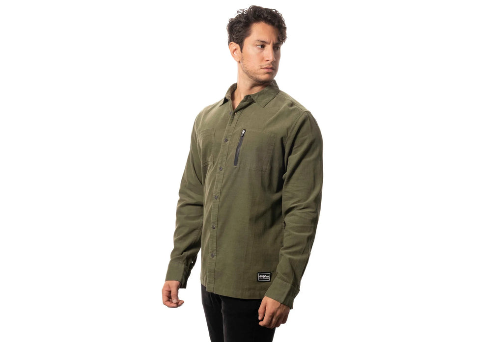 Rvca officers new arrivals shirt jacket