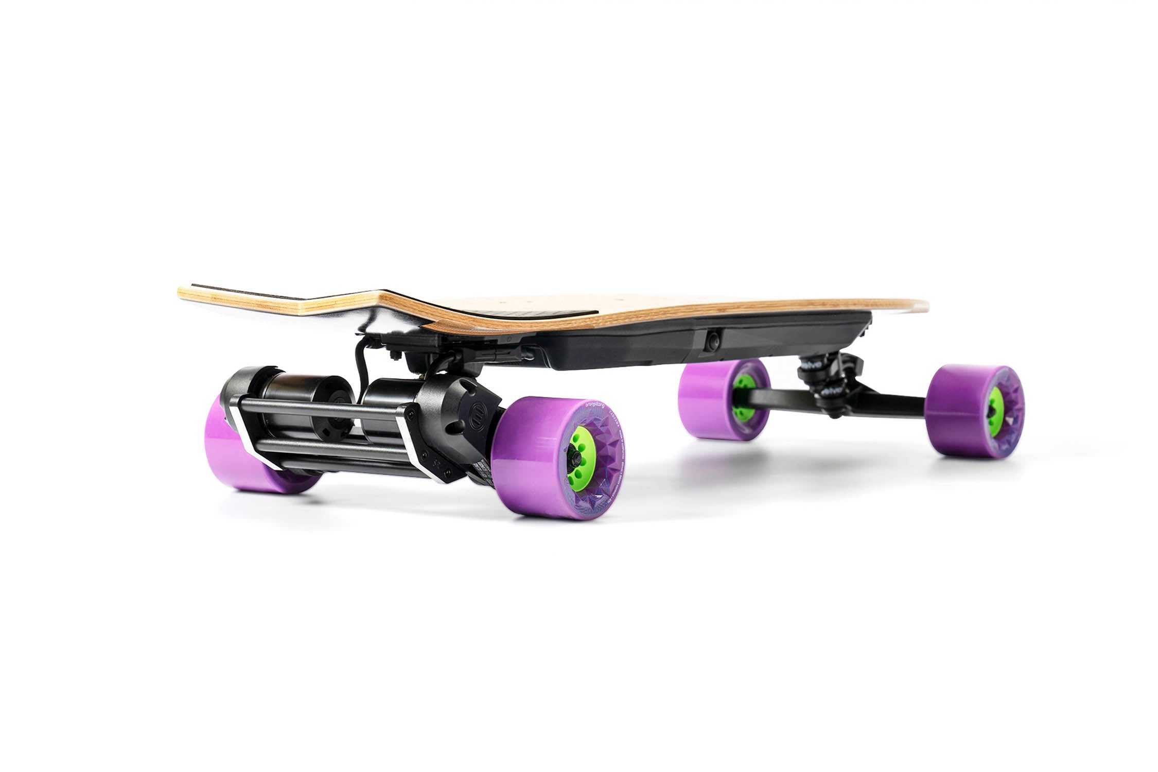 Evolve Skateboards Germany Stoke 2 Orangatang Caguama purple back view